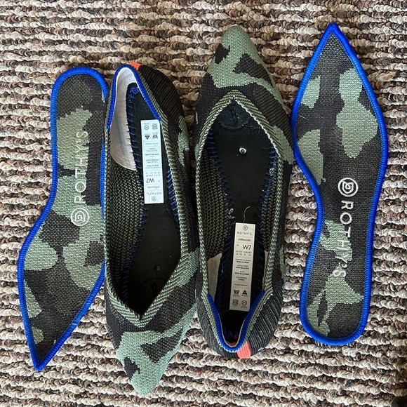Camo Rothy’s pointed toe flats - Picture 4 of 4